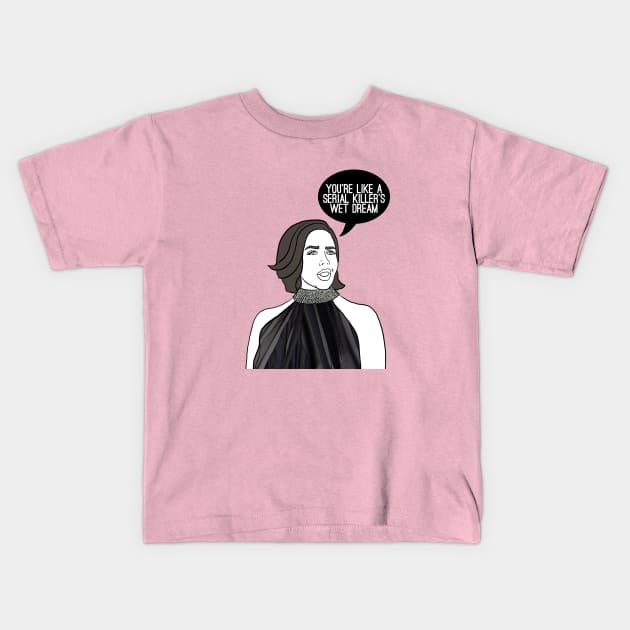 Serial Killer's Wet Dream Kids T-Shirt by Katsillustration